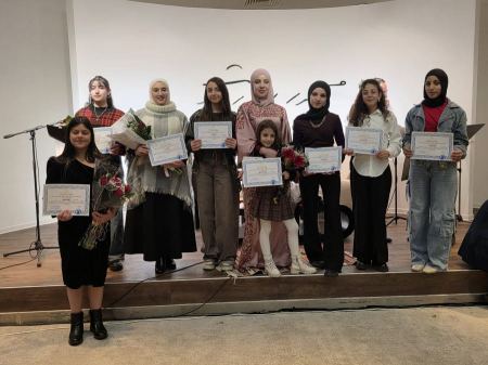 كفر قاسم والناصرة تتألقان في معرض «منارات الفن» بمدينة رام الله